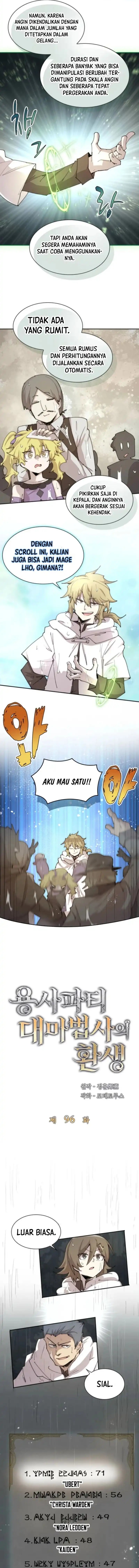 Read The Rebirth of the Hero’s Party’s Archmage Bahasa Indonesia ID Manga Online