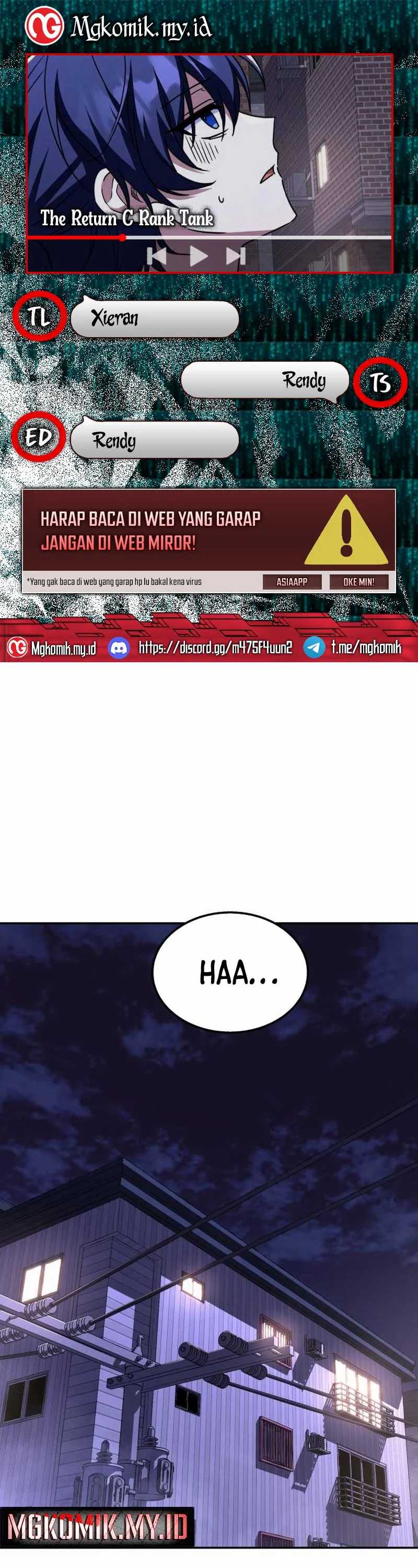 Read The Returned C Rank Tank Won’t Die ID Manga Online