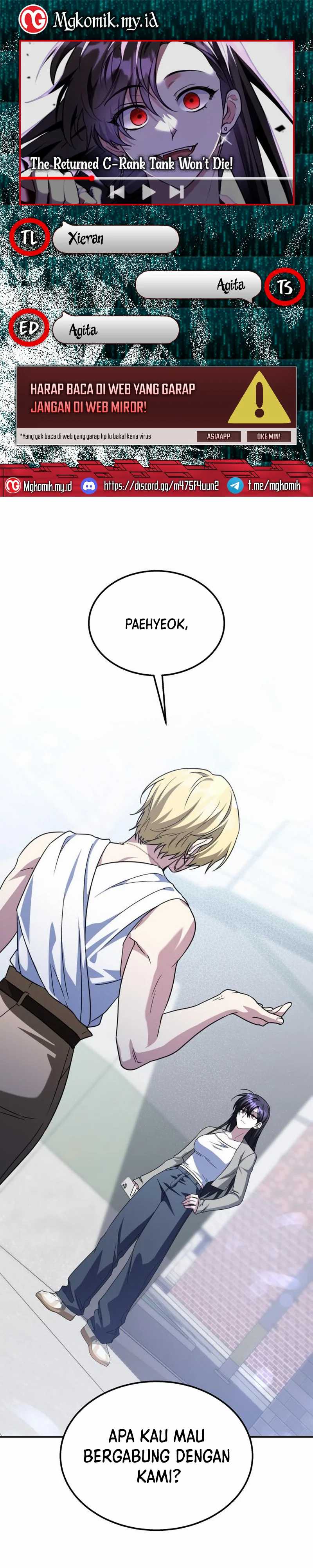 Read The Returned C Rank Tank Won’t Die ID Manga Online