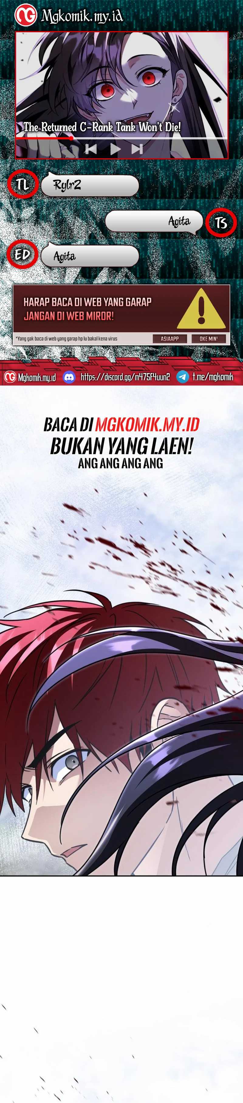 Read The Returned C Rank Tank Won’t Die ID Manga Online