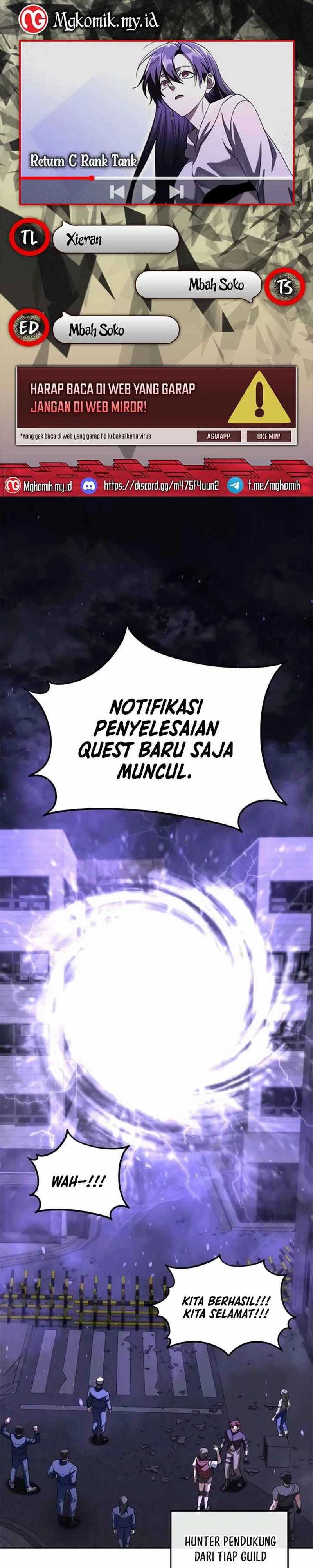 Read The Returned C Rank Tank Won’t Die ID Manga Online