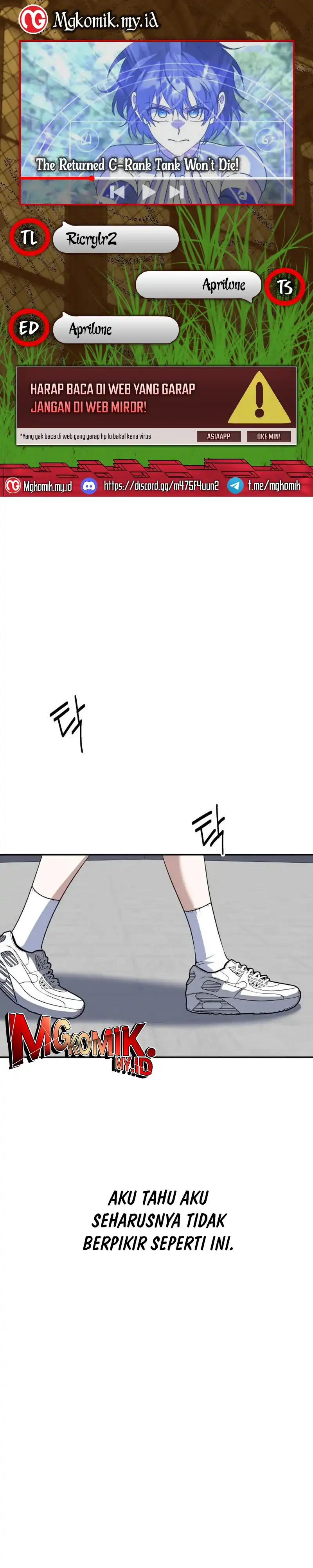 Read The Returned C Rank Tank Won’t Die ID Manga Online