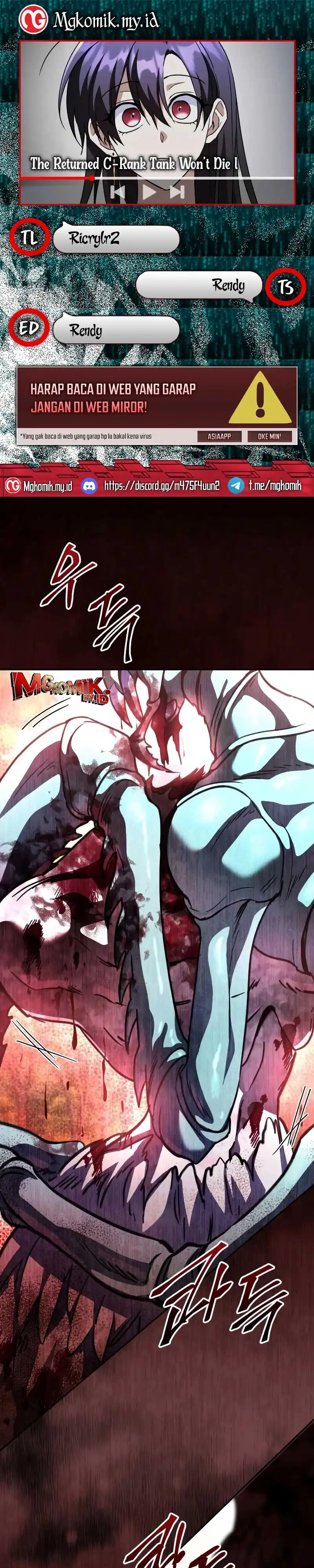 Read The Returned C Rank Tank Won’t Die ID Manga Online