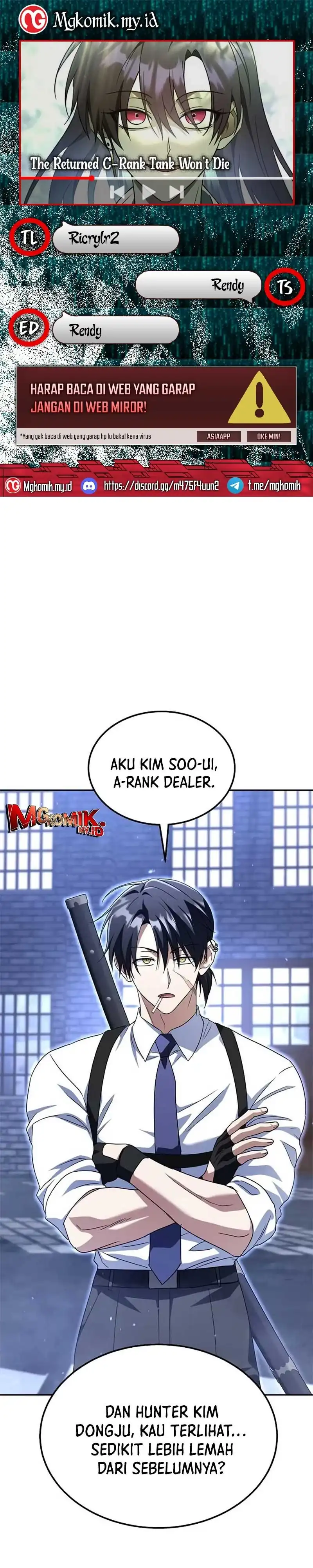 Read The Returned C Rank Tank Won’t Die ID Manga Online