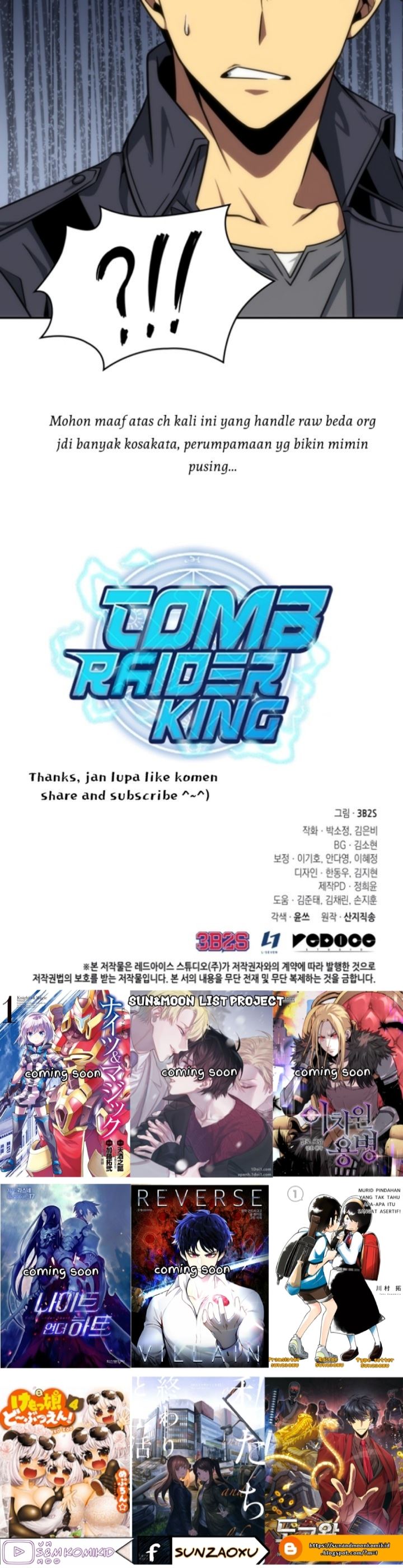 Read Tomb Raider King ID Manga Online