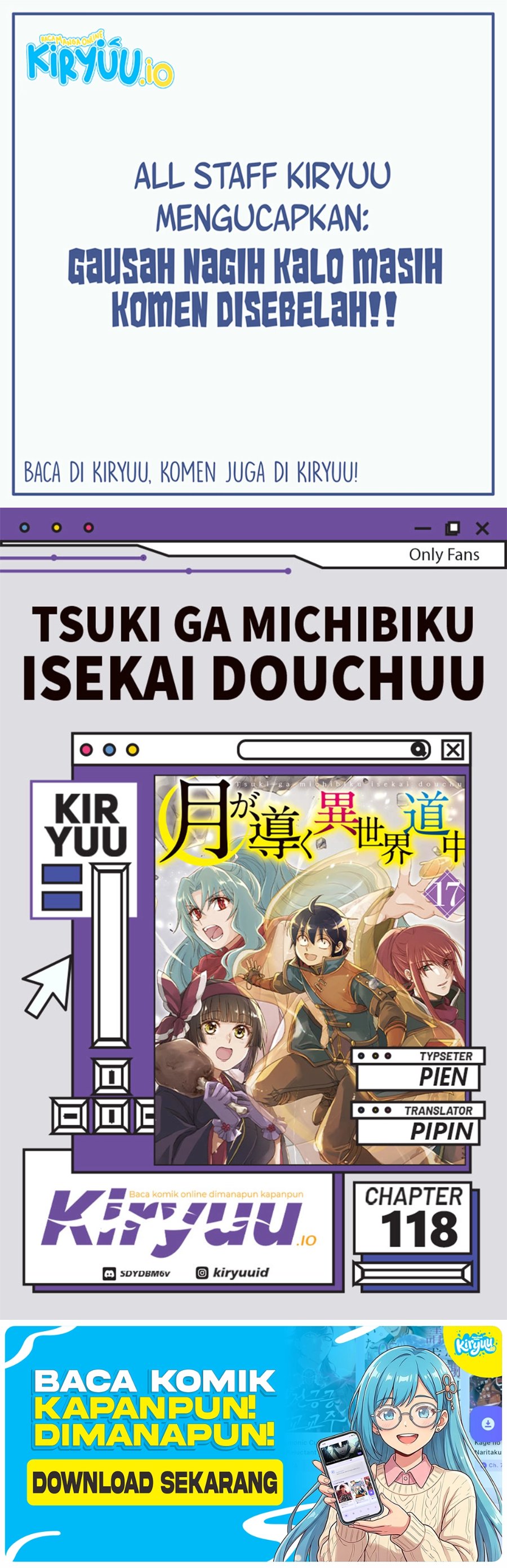 Read Tsuki ga Michibiku Isekai Douchuu Bahasa Indonesia ID Manga Online