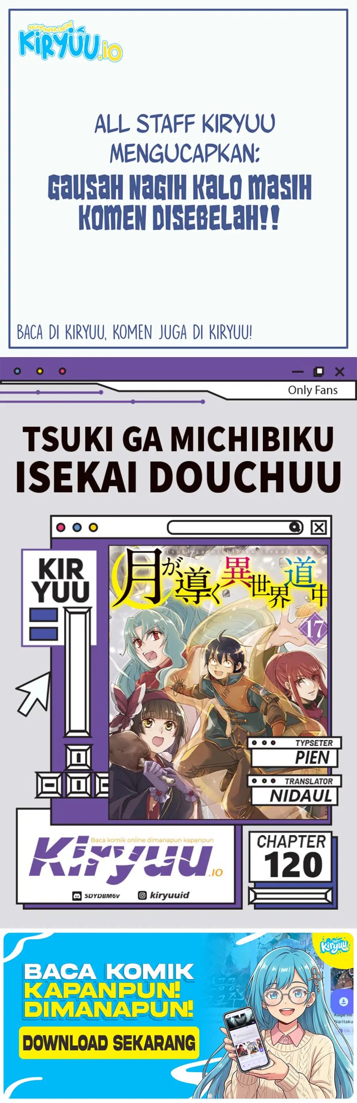 Read Tsuki ga Michibiku Isekai Douchuu Bahasa Indonesia ID Manga Online